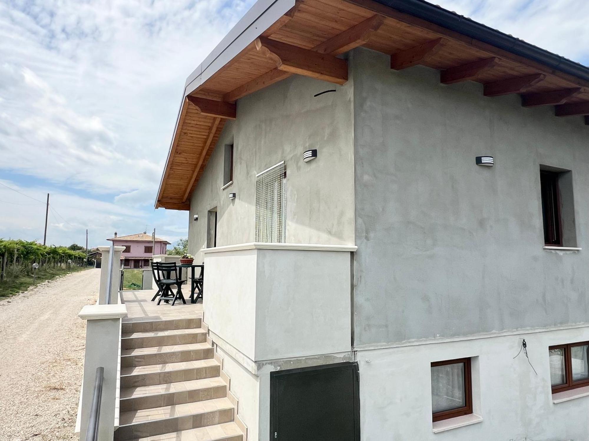 La Casa Nel Vigneto Appartement Marina di San Vito Buitenkant foto