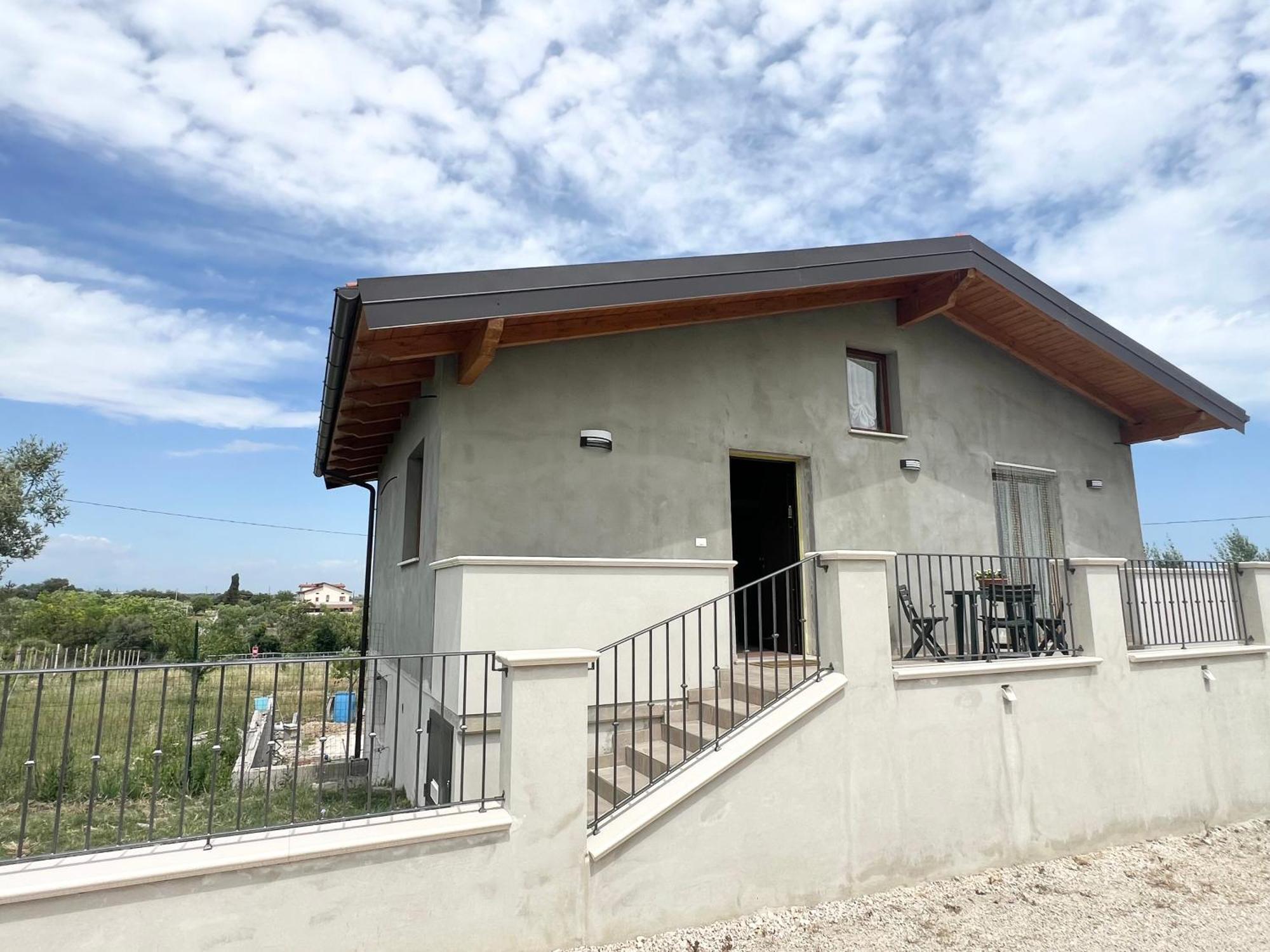 La Casa Nel Vigneto Appartement Marina di San Vito Buitenkant foto